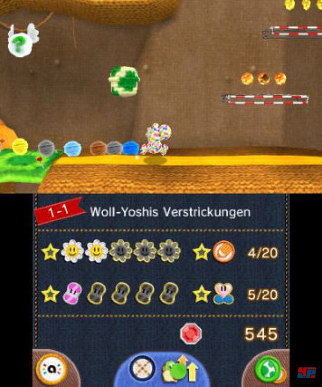Screenshot - Poochy und Yoshi's Woolly World (3DS) 92539206