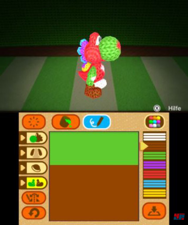Screenshot - Poochy und Yoshi's Woolly World (3DS) 92539218