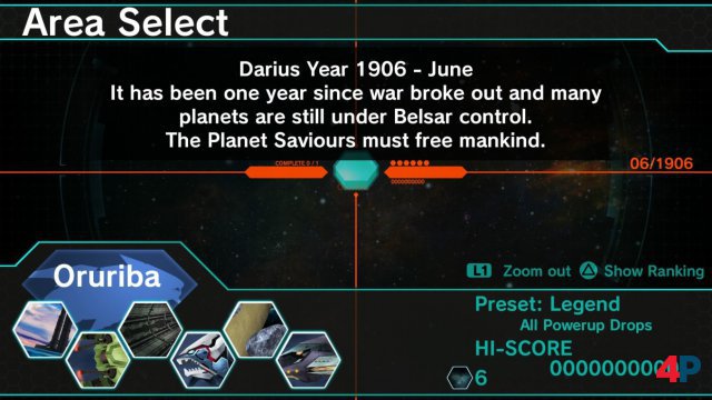 Screenshot - Dariusburst Chronicle Saviours (PS4)