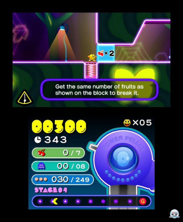 Screenshot - Pac-Man & Galaga Dimensions (3DS) 2257357