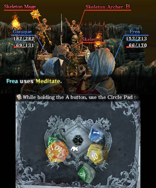 Screenshot - Crimson Shroud (3DS)