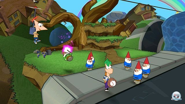 Screenshot - Phineas und Ferb: Quer durch die 2. Dimension (Wii) 2269402