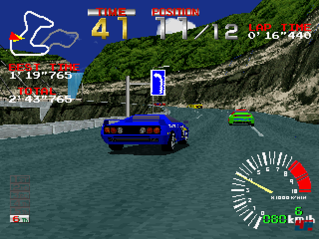 Ridge Racer demonstrierte eindrucksvoll die Power von Sonys Konsole.