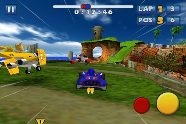Screenshot - Sonic & Sega All-Stars Racing (iPhone) 2235174