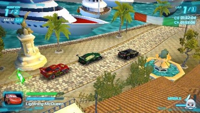 Screenshot - Cars 2: Das Videospiel (PSP) 2231623