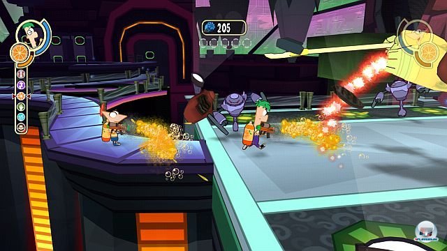 Screenshot - Phineas und Ferb: Quer durch die 2. Dimension (Wii) 2269397