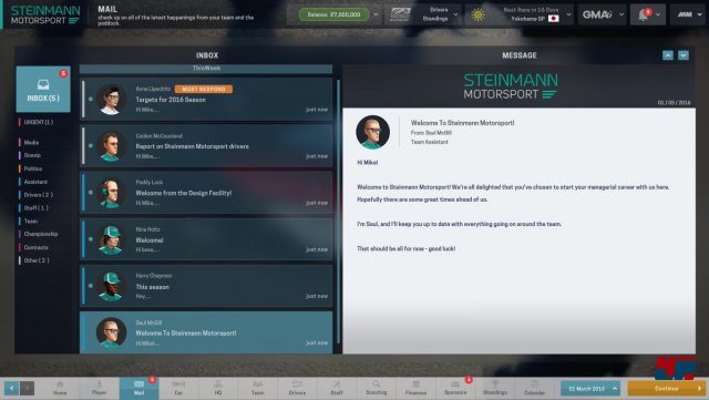 Screenshot - Motorsport Manager (PC)
