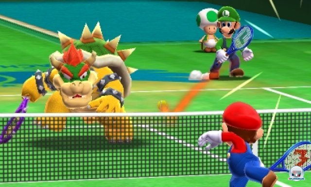 Screenshot - Mario Tennis 3D (3DS) 2266552