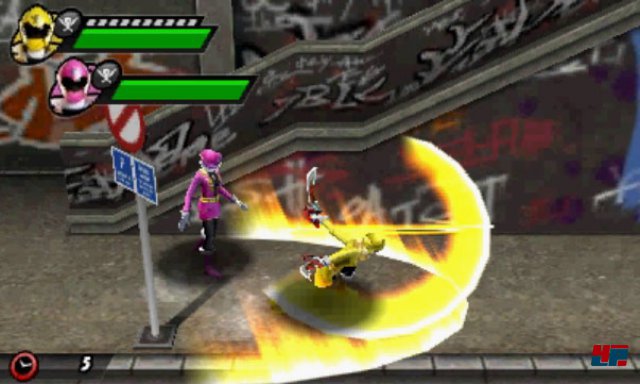 Screenshot - Power Rangers Super Megaforce (3DS)