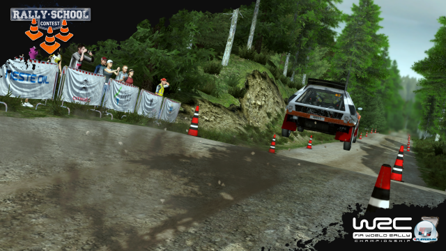 Spektakulre Sprnge gehren beim Rallye-Sport einfach dazu.