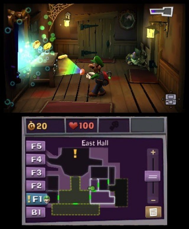 Screenshot - Luigi's Mansion: Dark Moon (3DS) 92440072