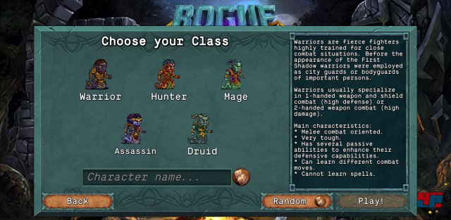Screenshot - Rogue Empire (Linux)
