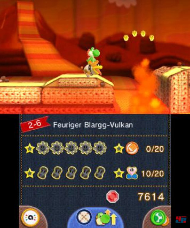Screenshot - Poochy und Yoshi's Woolly World (3DS) 92539200
