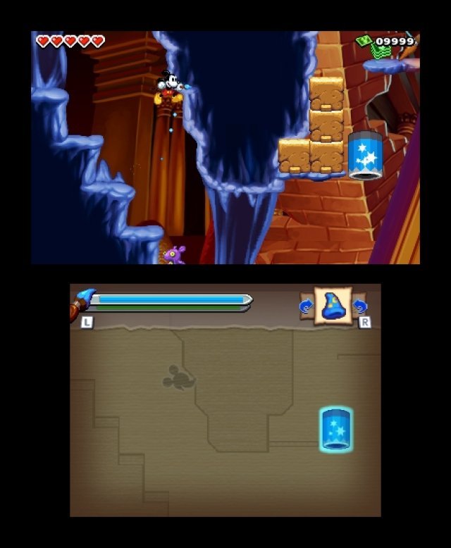 Screenshot - Micky Epic - Die Macht der Fantasie (3DS) 92406577