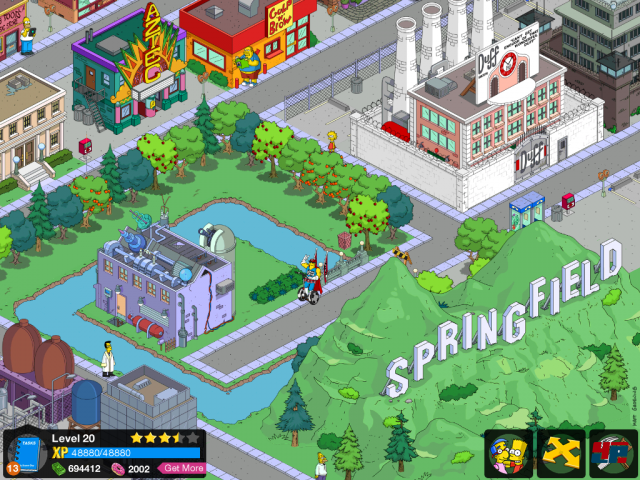 Screenshot - Die Simpsons Springfield (Android) 92473859
