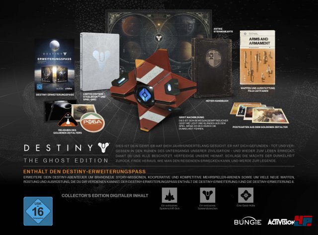 Destiny The Ghost Edition; 159,99 Euro