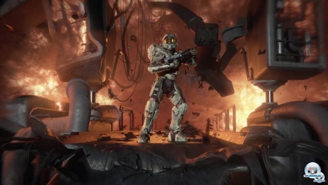 <b>Halo 4 (Xbox 360, Q4 2012)</b> <br><br>   In Zukunft kmmert sich das von Microsoft gegrndete Studio 343 Industries um die Marke. Bereits das Remake des ersten Teils wurde vom Team aus Kirkland auf die Beine gestellt. Inhaltlich soll Halo 4 den Anfang einer neuen Trilogie markieren und sich wieder mehr um den Master Chief und Cortana drehen. 2288727