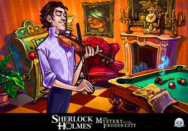 Screenshot - Sherlock Holmes and the Mystery of the Frozen City (3DS) 2269022