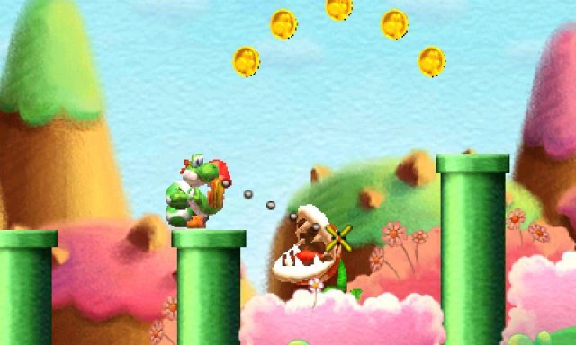 Screenshot - Yoshi's New Island (3DS)