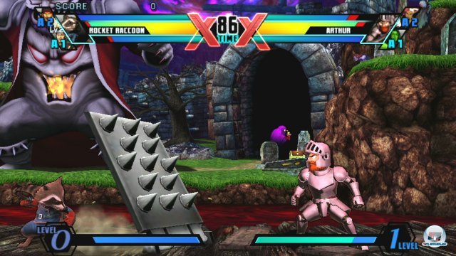Screenshot - Ultimate Marvel vs. Capcom 3 (PS_Vita)