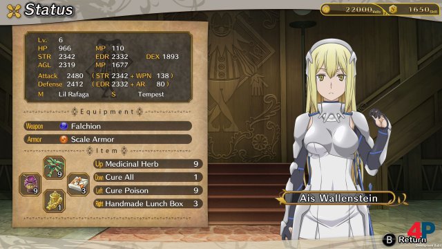 Screenshot - Is it wrong to Try to Pick Up Girls in a Dungeon? Infinite Combate (PC) 92602319