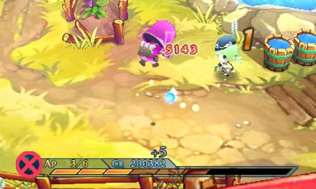 Screenshot - Lord of Magna: Maiden Heaven (3DS)