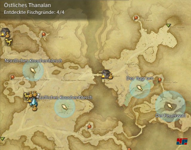 Final Fantasy XIV Online: A Realm Reborn - Fischgründe: Thanalan, Östliches Thanalan
