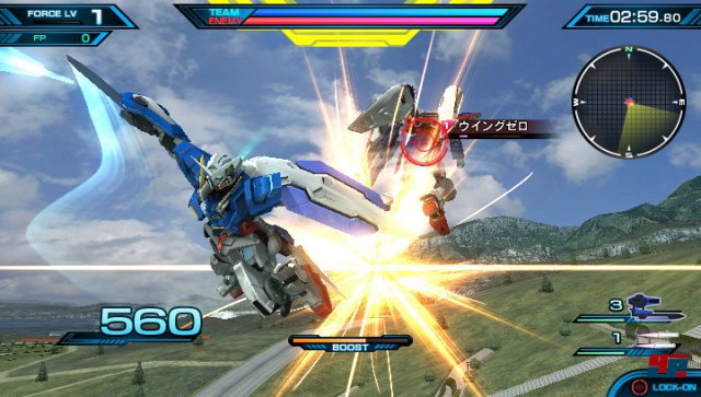 Screenshot - Mobile Suit Gundam: Extreme VS Force (PS_Vita)