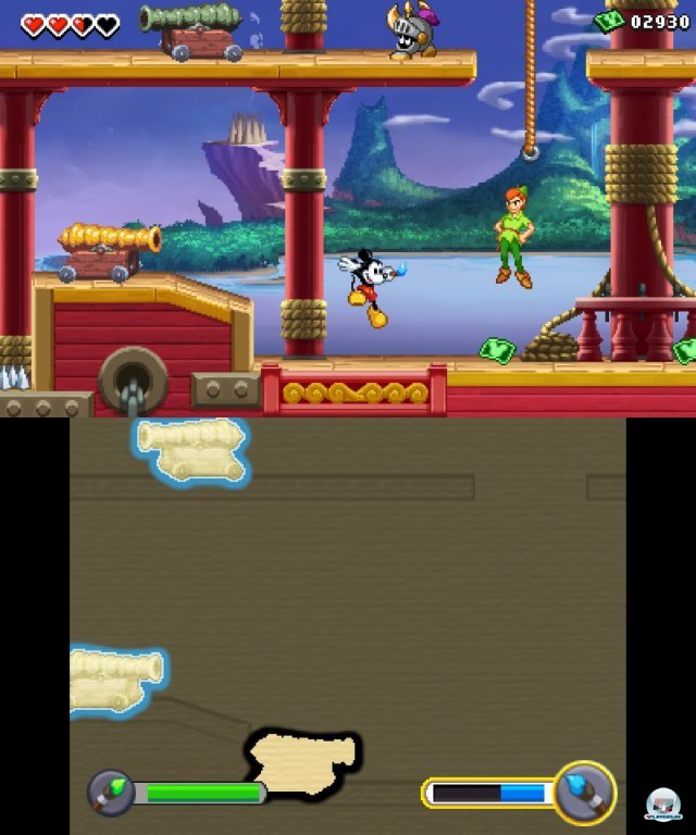 Screenshot - Micky Epic - Die Macht der Fantasie (3DS) 2337042