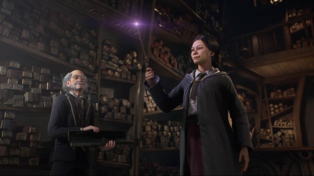 Vor dem ersten Besuch in Hogwarts gilt es einen Zauberstab auszusuchen – das ist auch Ende des 19. Jahrhunderts schon in Mode.