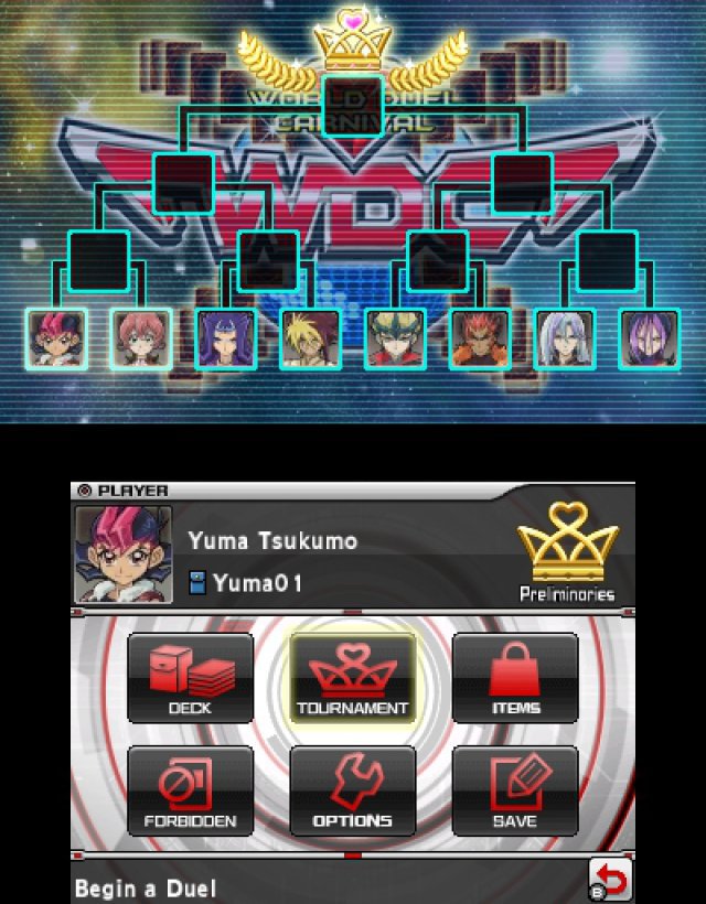 Screenshot - Yu-Gi-Oh! Zexal World Duel Carnival  (3DS)