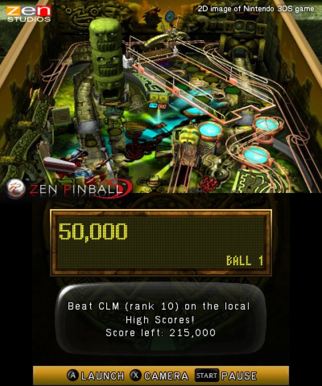 Screenshot - Zen Pinball (3DS) 2303667