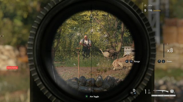 Beim Blick durchs Zielvisier wechselt Sniper Elite 5 wie seine Vorgnger vom Third-Person-Blick in die Egosicht.