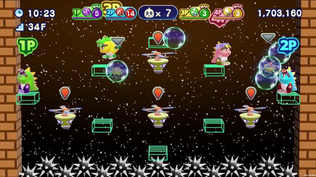 Screenshot - Bubble Bobble 4 Friends (PS4, Switch)