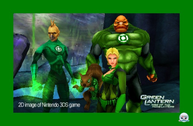 Screenshot - Green Lantern: Rise of the Manhunters (3DS) 2225334