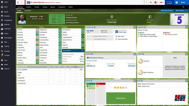 Football Manager Touch ist die schnelle "Zwischendurch"-Variante, die zwar weniger Optionen bietet, aber dafr Spielstnde zwischen PC und Tablets hin und her schieben kann.