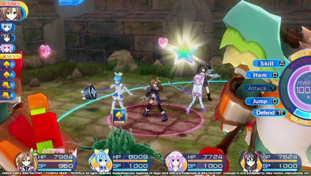 Screenshot - Superdimension Neptune VS Sega Hard Girls (PS_Vita) 92534202