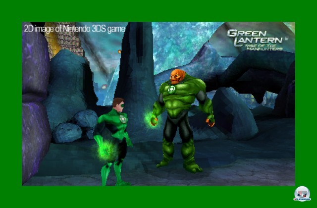 Screenshot - Green Lantern: Rise of the Manhunters (3DS) 2225339