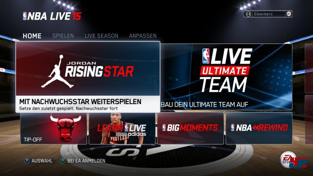 Screenshot - NBA Live 15 (PlayStation4)