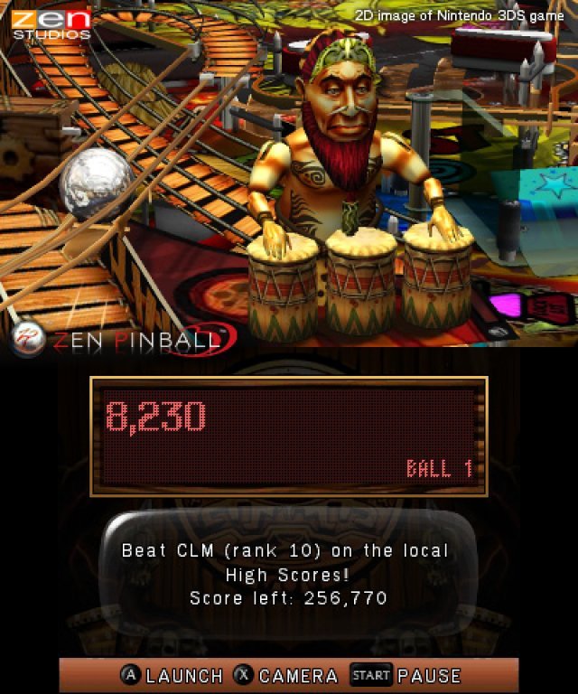 Screenshot - Zen Pinball (3DS) 2303697