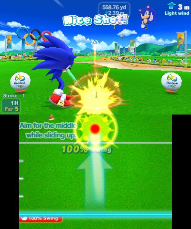 Screenshot - Mario & Sonic bei den Olympischen Spielen: Rio 2016 (3DS)