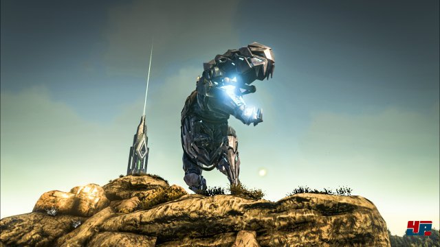 Screenshot: Tek T-Rex - ARK: Survival Evolved (XboxOne)