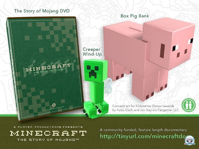 <b>Minecraft: The Story of Mojang</b> <br><br> Ebenfalls im Aufwind: Vorab finanzierte Bcher und Dokus ber Videospiele. Minecraft: The Story of Mojang von 2 Player Productions dreht sich um die ungewhnliche Entwicklungsgeschichte von Markus Perssons Indie-Phnomen. 2341502