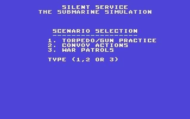 Screenshot - Silent Service (PC)