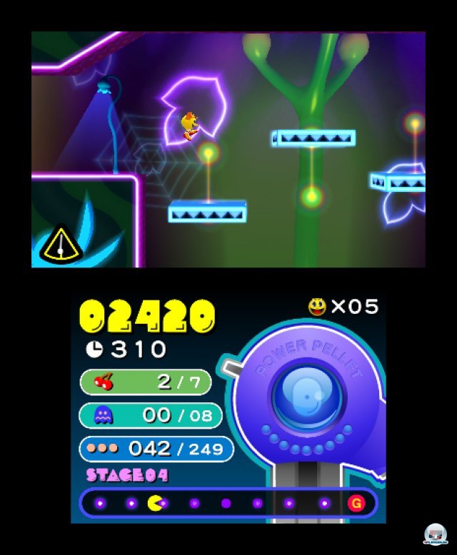 Screenshot - Pac-Man & Galaga Dimensions (3DS) 2257362