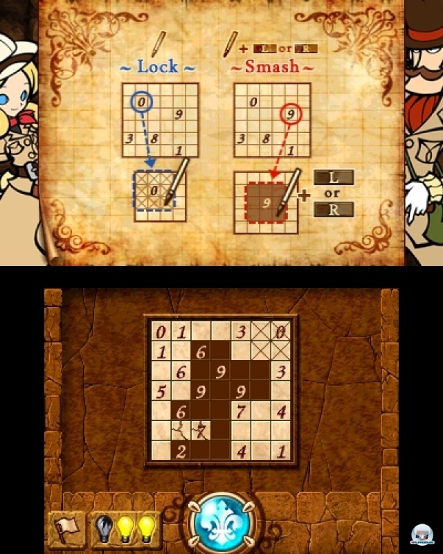 Screenshot - Doctor Lautrec and the Forgotten Knights (NDS) 2216933