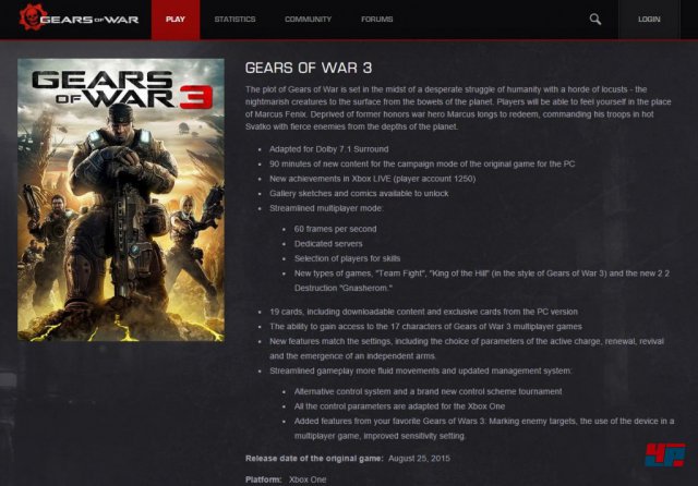 Screenshot - Gears of War (XboxOne) 92507026