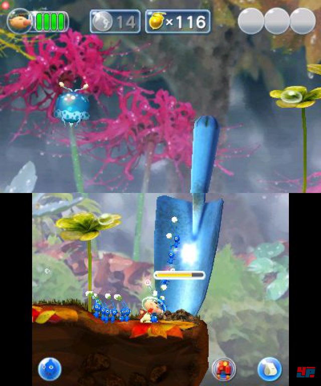 Screenshot - Hey! Pikmin (3DS)