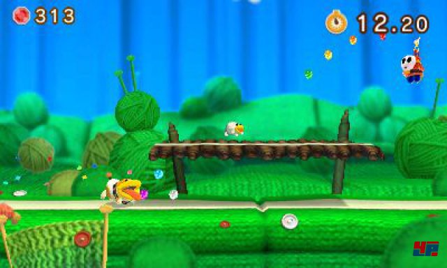 Screenshot - Poochy und Yoshi's Woolly World (3DS) 92539194
