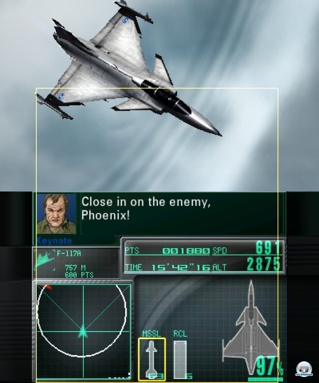 Screenshot - Ace Combat: Assault Horizon Legacy (3DS)